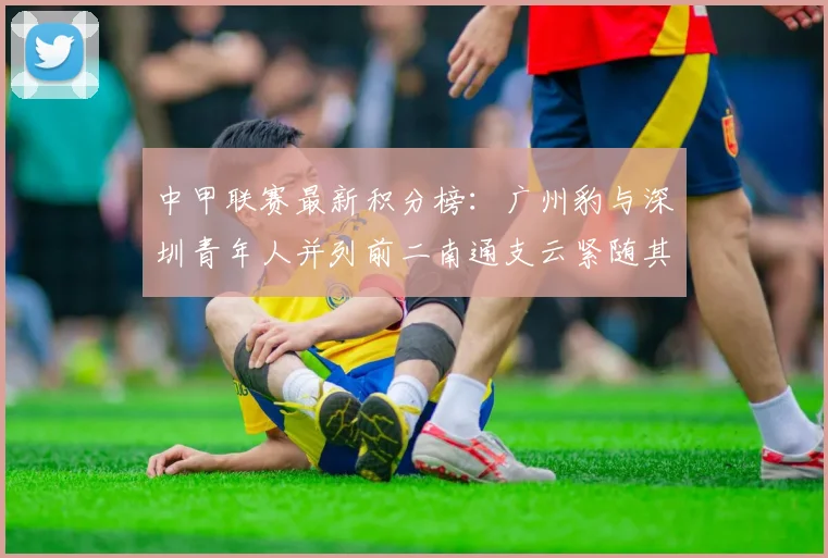 中甲联赛最新积分榜：广州豹与深圳青年人并列前二南通支云紧随其后